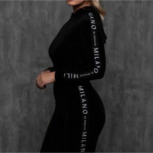 Milano di rouge - Nuski set 2 piece velour set